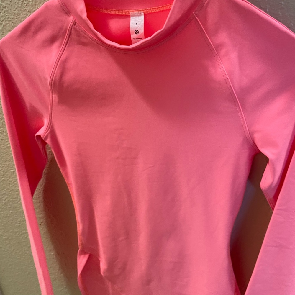 Bright Pink Long-Sleeve Top